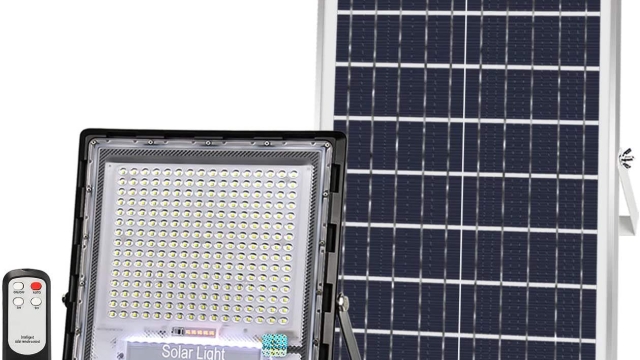 Let the Sun Shine: Unleashing the Power of Solar Flood Lights